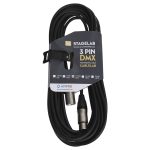 Cable señal DMX 3 pines 7,5 mts