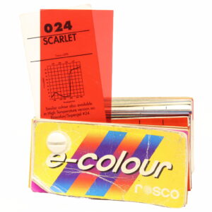 Pliego Filtro Rosco e-colour 024 Scarlet