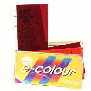 Pliego Filtro Rosco e-colour 027 Medium Red